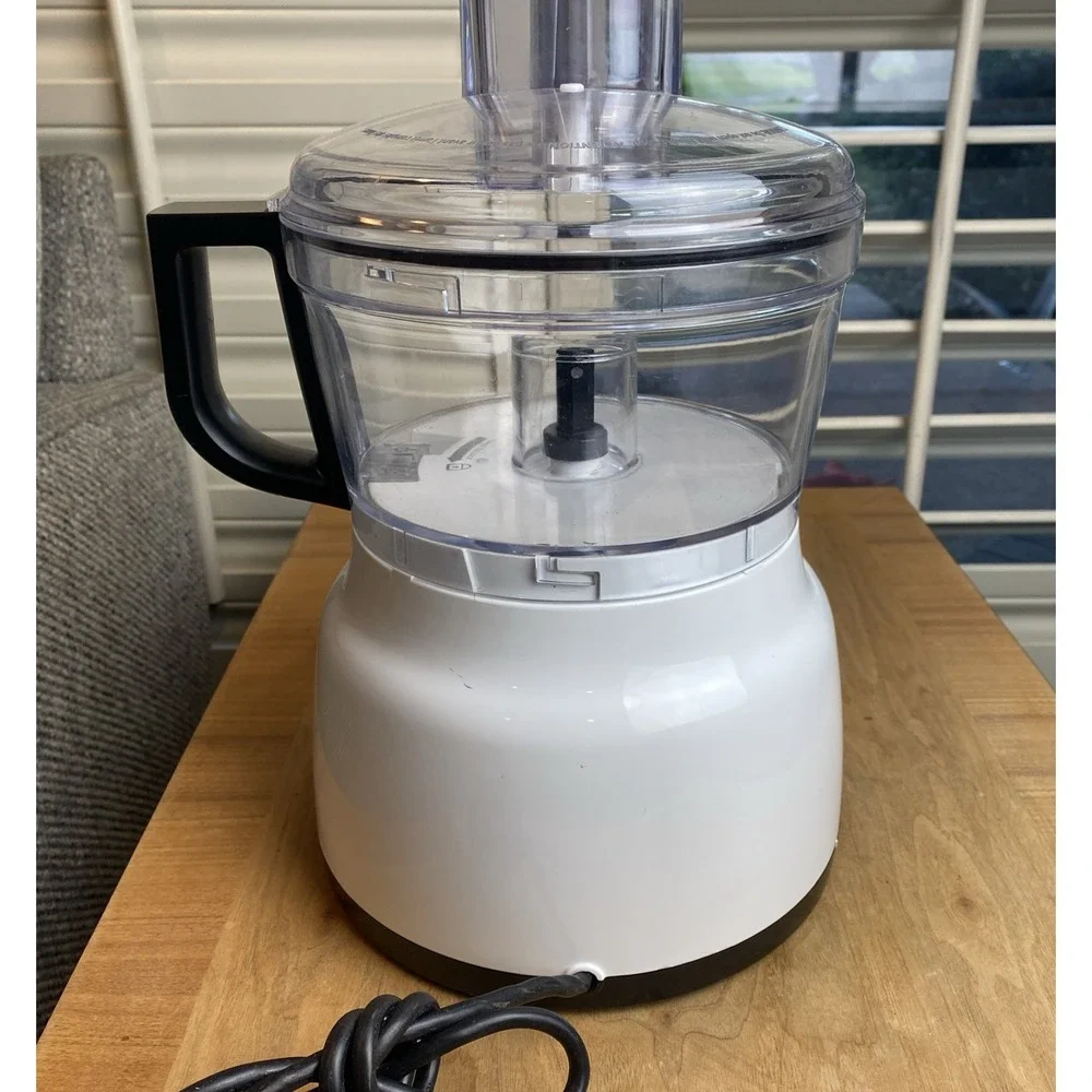 KitchenAid 7Cup Food Processor System White‎ Tested KFP0711WH NO BLADE
